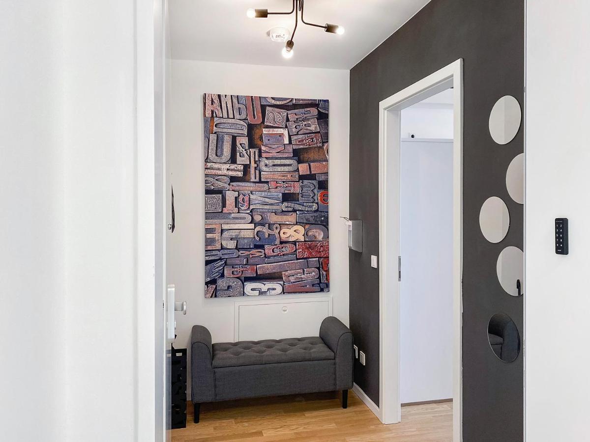 Modern & Stylisch - Penthouse-Feeling Nahe Flughafen Muenchen Appartement Freising Buitenkant foto
